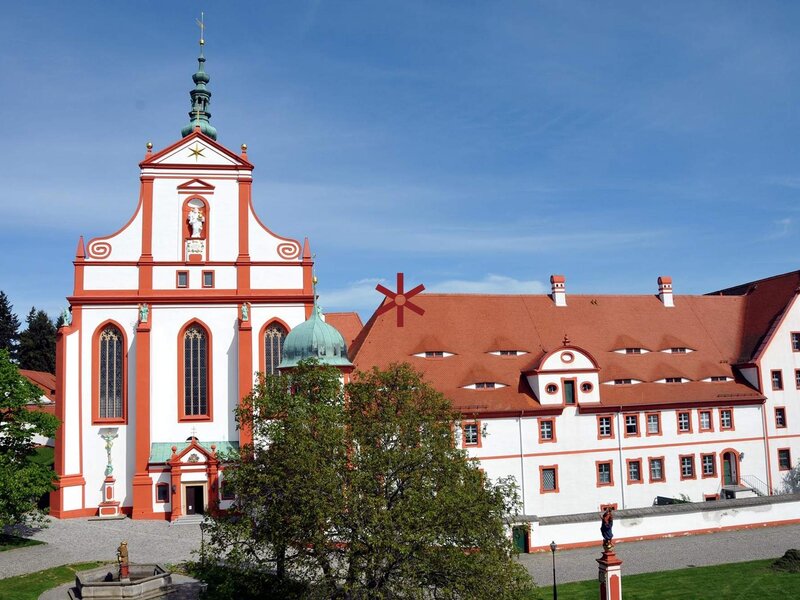 Panschwitz Kuckau Klasztor St. Marienstern Widok z zewnątrz